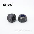 DIN 985 Grade 12 black oxide finish Nylon Insert hexagon nut